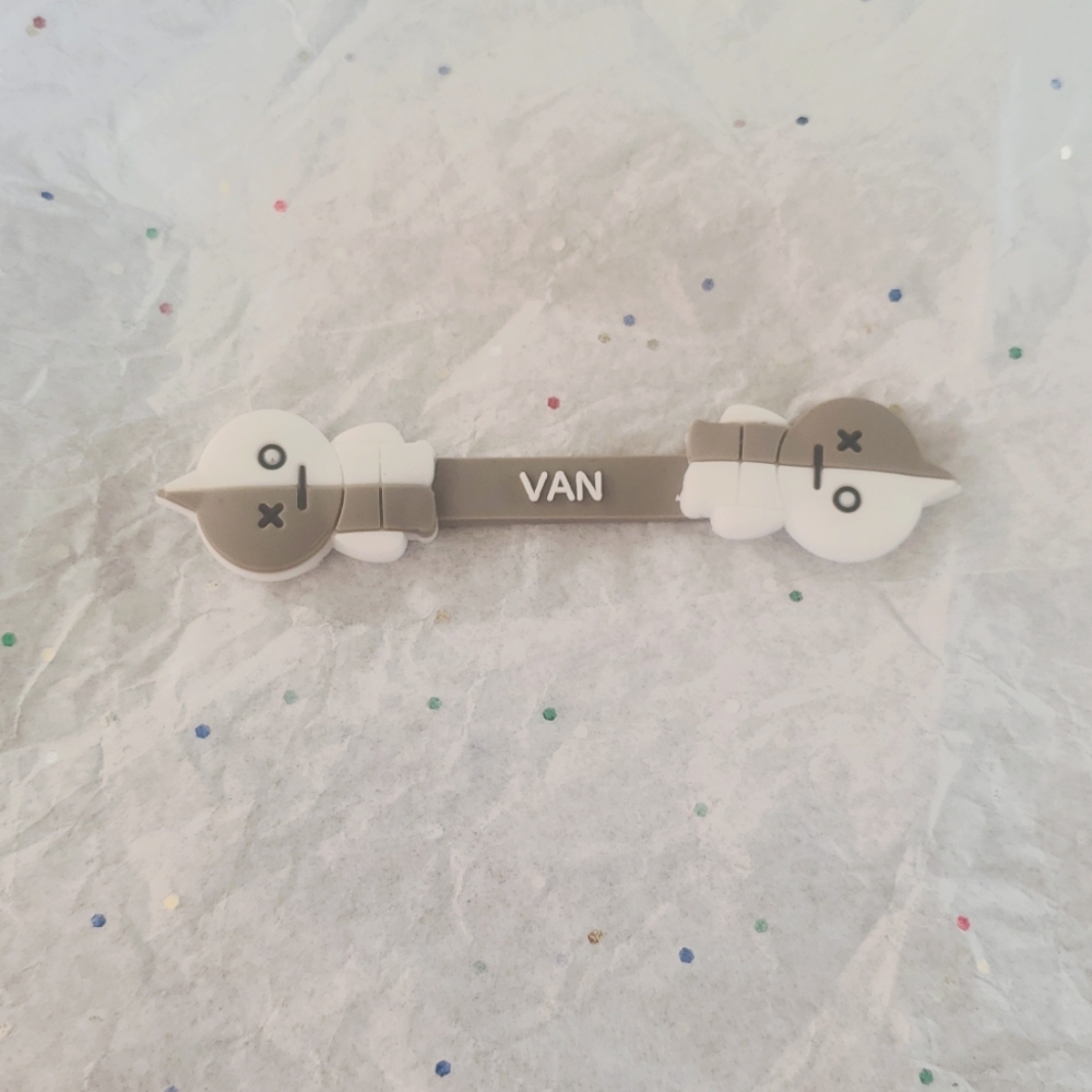BTS Kpop Space Robot Van Universtar Cord Organizer
